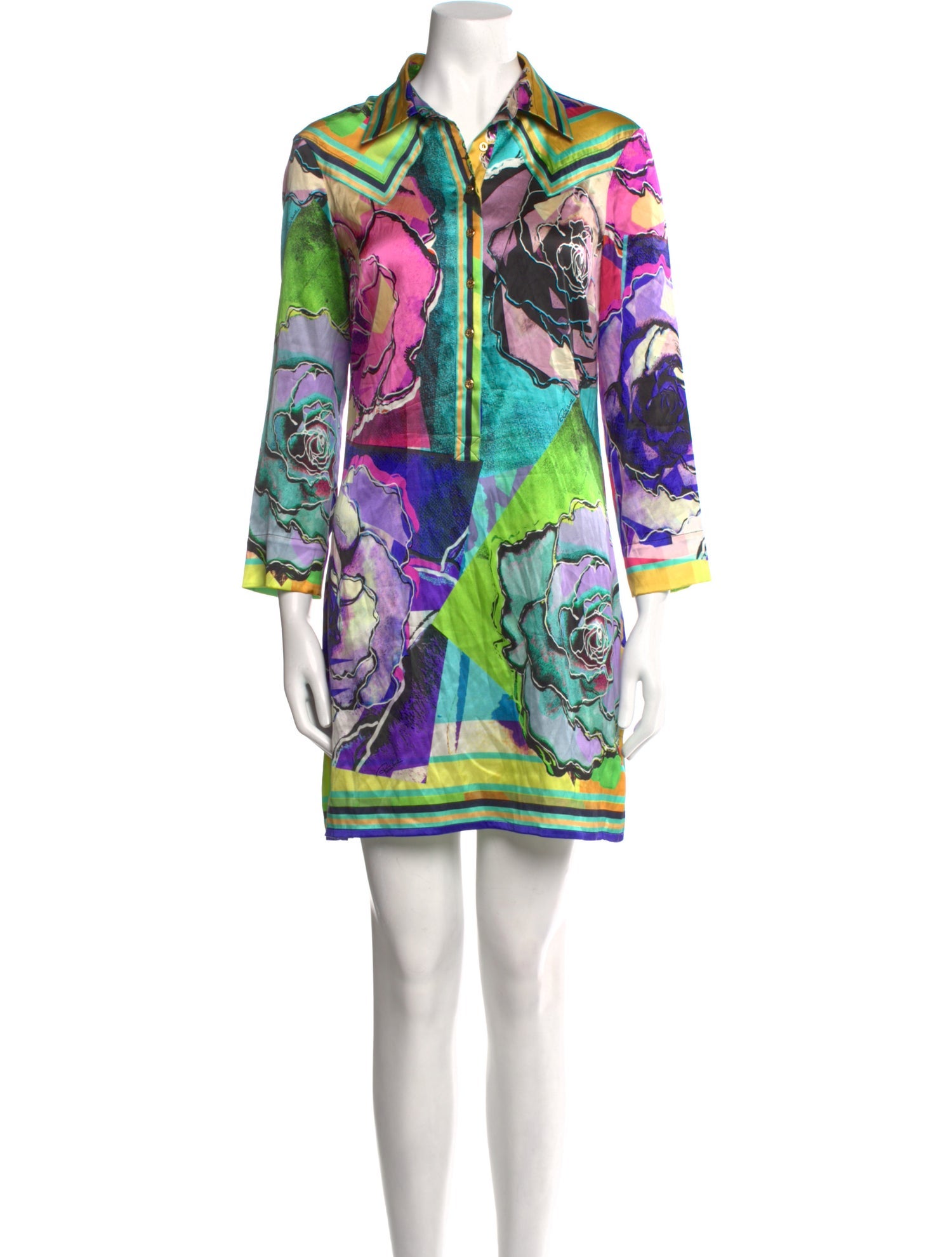 Roberto Cavalli Silk Mini Dress